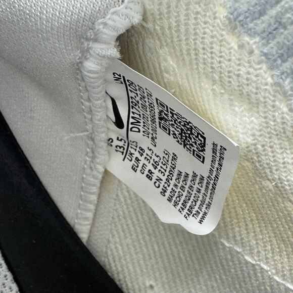 Nike Alpha Menace Elite 3 Mens Size 13.5 Football Cleats White DM1792-109 NEW - Picture 8 of 8